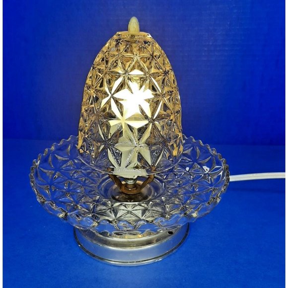 1940s Light Fixture Porch Wall Table Unique Glass Fairy Lamp